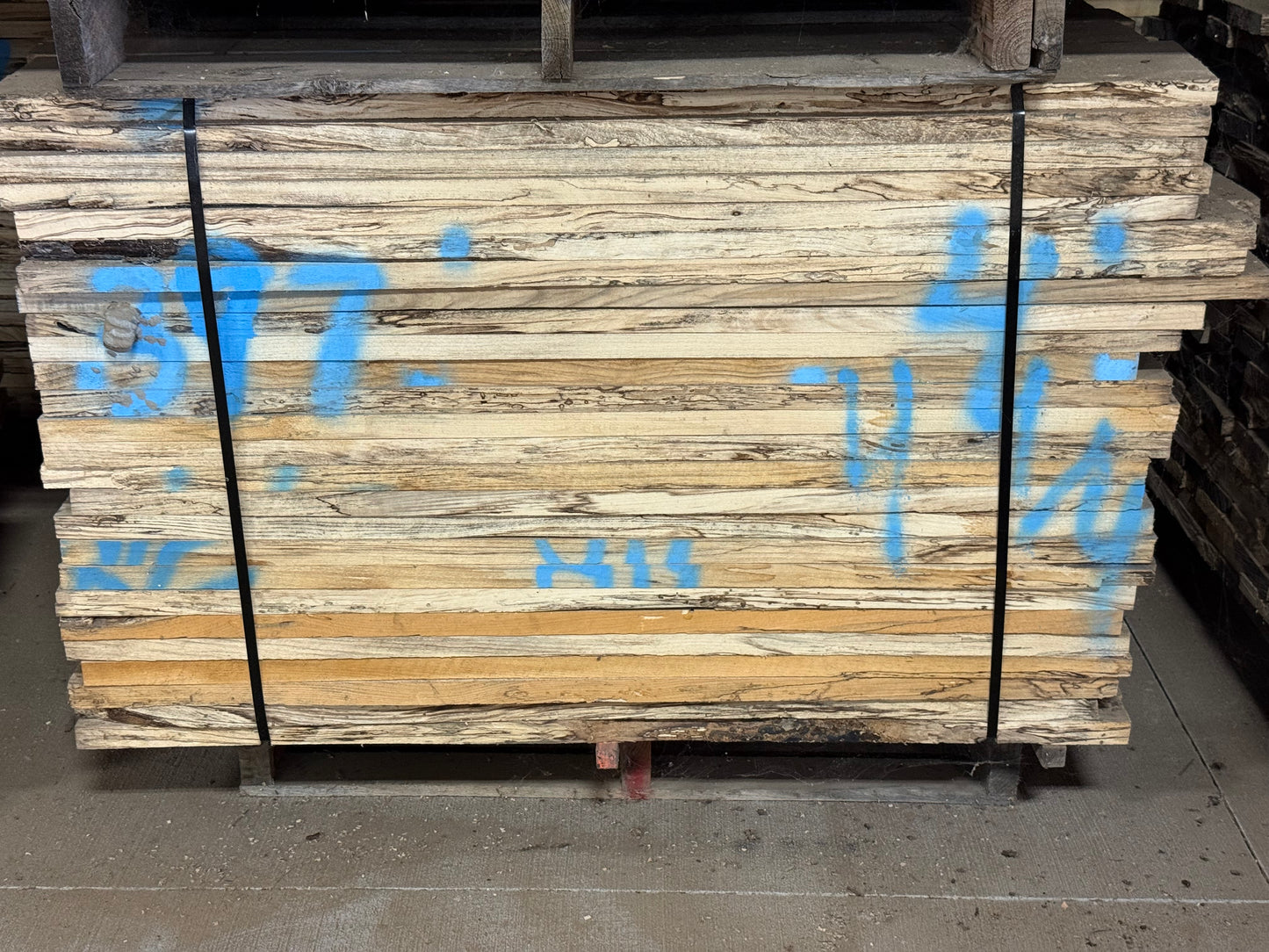 4/4 Dimensional Spalted Hackberry