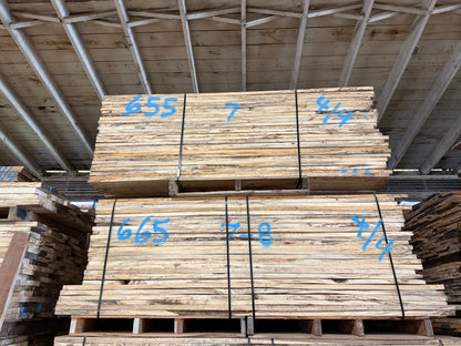 4/4 Dimensional Spalted Hackberry