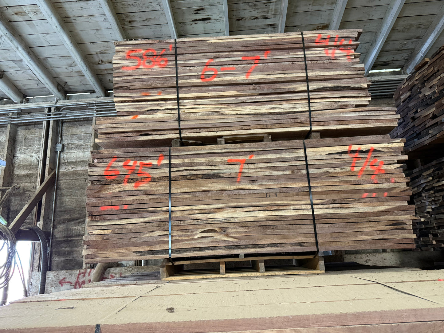 4/4 Dimensional Black Walnut