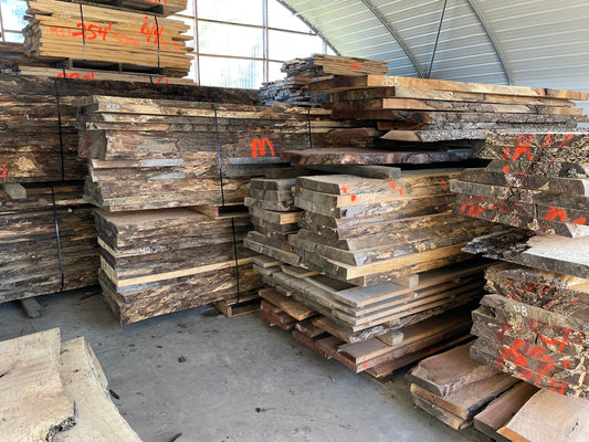 10/4 Live Edge Spalted Maple 16-21" Wide