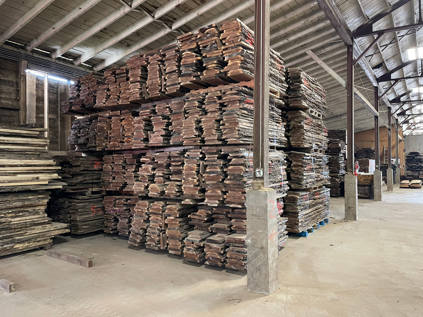 6/4 Dimensional and Live Edge Black Walnut (Mixed Bunk)