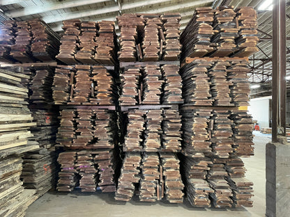 6/4 Dimensional and Live Edge Black Walnut (Mixed Bunk)