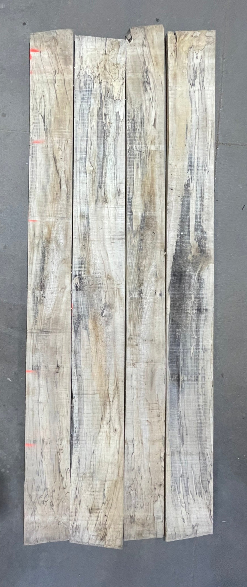 4/4 Dimensional Spalted Maple