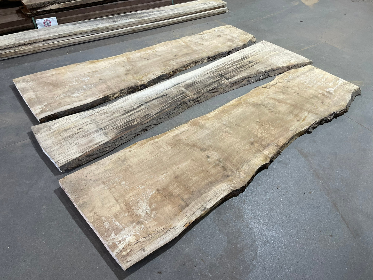 6/4 Live Edge Spalted Maple